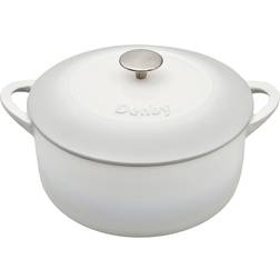 Denby Natural Canvas Cast Iron Round med lock 5.2 L 26 cm