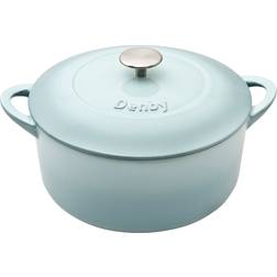 Denby Pavilion Cast Iron Round med låg 24cm