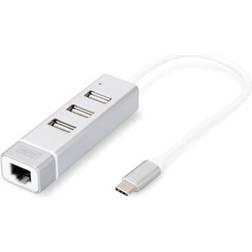 Digitus USB-C Telakointiasema DA-70253 100Mb LAN