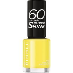 Rimmel 60 Seconds Super Shine Nail Polish Chin Up Buttercup 8ml