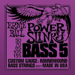 Ernie Ball 2821 Power Slinky Nickel Wound 5-String Electric Bass 50-13