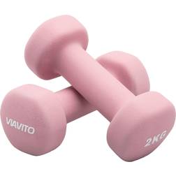 Viavito Neoprene Dumbbells 2x2kg