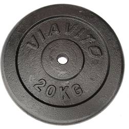 Viavito Cast Iron Standard Weight Plates 20kg