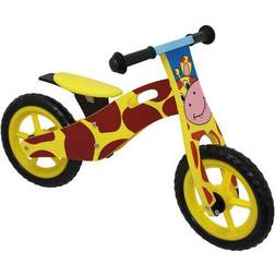 Megaleg Learner Bike Giraffe Wood with Right Air Wheels