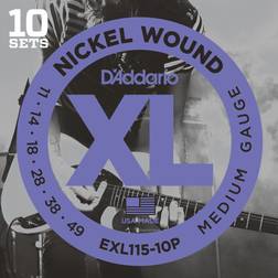 D'Addario EXL115-10P Corde Chitarra Elettrica