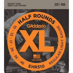 D'Addario EHR310 light 10-46 Jeu de cordes jazz guitare électrique