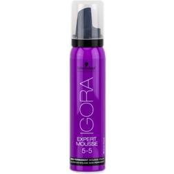 Schwarzkopf Igora Expert Mousse #5-5 Light Brown Gold 100ml