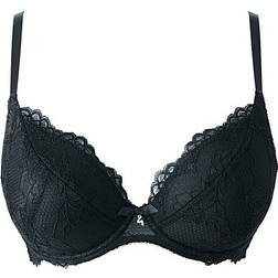 Gossard Superboost Plunge Lace Bra - Black