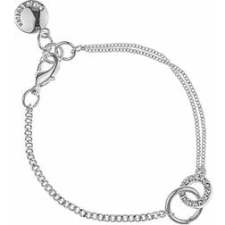 Snö of Sweden Blizz Chain Bracelet - Silver/Transparent