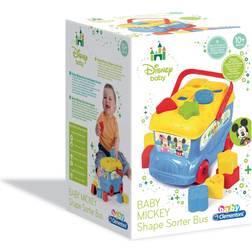 Clementoni Mickey & Friends Shape Sorter Bus 14395