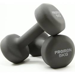 Proiron Neoprene Dumbbells 2x5kg