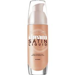 Maybelline Foundation Fond de Teint Hydratant Liquide Dream Radiant avec Acide Hyaluronique et Collagène Couverture Légère et Moyenne jusqu'à 12 Heures d'hydratation, 40 Fawn