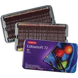 Derwent Coloursoft Pencils Tin of 72