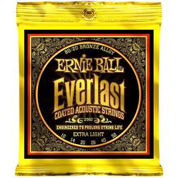 Ernie Ball 2560 Everlast 80/20 Bronze Extra Light