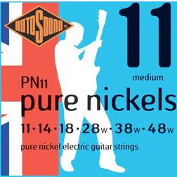 Rotosound PN11 Pure Nickels Jeu de cordes guitare électrique 11-48