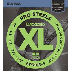 D'Addario EPS165-5 Jeux de 5 cordes basses