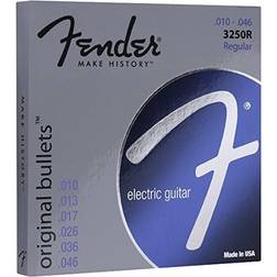 Fender Cordes 3150R 10 46 PURE NICKEL BULLETS Cordes guitares électriques