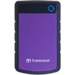 Transcend StoreJet 25H3 Purppura Ulkoiset kovalevyt 4TB Violetti