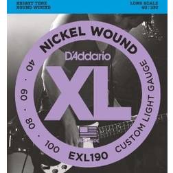D'Addario EXL190 Cuerdas de bajo
