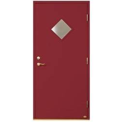 Leksandsdörren Olsnäs Ytterdörr Klarglas S 4050-R V (90x210cm)