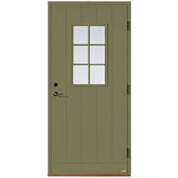 Leksandsdörren Insjön Ytterdörr Cotswoldglas S 5020-G70Y V (100x200cm)