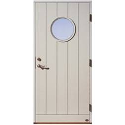 Leksandsdörren Insjön Ytterdörr Klarglas S 0502-Y50R V (90x210cm)