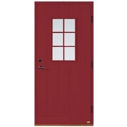 Leksandsdörren Insjön Ytterdörr Cotswoldglas S 4050-R H (90x200cm)