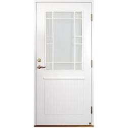 Leksandsdörren Källberget Ytterdörr Klarglas S 0502-Y V (100x200cm)