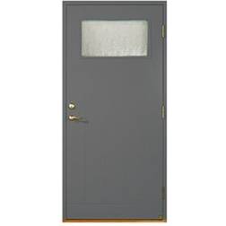 Leksandsdörren Moskogen Ytterdörr Cotswoldglas S 6000-N V (100x210cm)