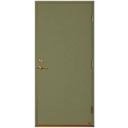Leksandsdörren Djura Ytterdörr S 5020-G70Y V (100x200cm)