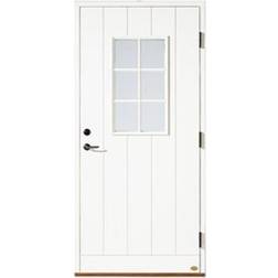 Leksandsdörren Insjön Ytterdörr Cotswoldglas S 0502-Y V (90x210cm)
