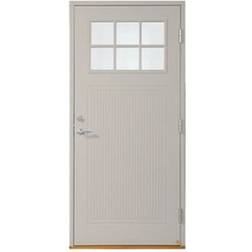 Leksandsdörren Västannor Ytterdörr Klarglas S 0502-Y50R H (90x200cm)