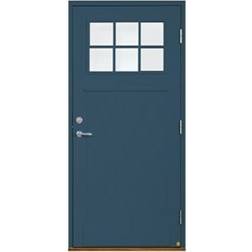 Leksandsdörren Smedby Ytterdörr Klarglas S 6020-B V (100x200cm)