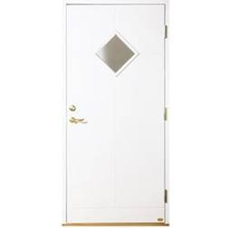 Leksandsdörren Olsnäs Ytterdörr Klarglas S 0502-Y H (100x210cm)
