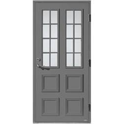 Leksandsdörren Glasmästeri Ytterdörr Klarglas S 6000-N V (100x210cm)