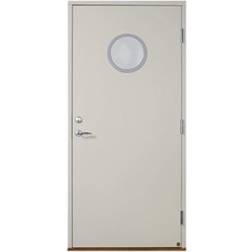 Leksandsdörren Lugnet Ytterdörr Klarglas S 0502-Y50R V (90x210cm)