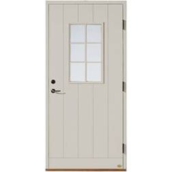 Leksandsdörren Insjön Ytterdörr Cotswoldglas S 0502-Y50R H (90x210cm)