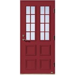 Leksandsdörren Glasmästeri Ytterdörr Klarglas S 4050-R V (90x200cm)