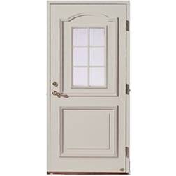 Leksandsdörren Sollerö Ytterdörr Cotswoldglas S 0502-Y50R H (90x210cm)