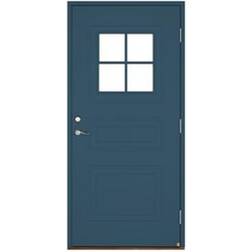 Leksandsdörren Rosen Ytterdörr Klarglas S 6020-B V (90x200cm)