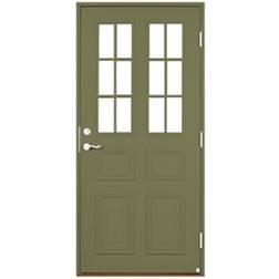 Leksandsdörren Edshult Ytterdörr Klarglas S 5020-G70Y V (100x210cm)