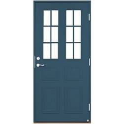 Leksandsdörren Edshult Ytterdörr Klarglas S 6020-B V (100x210cm)