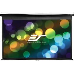 Elite Screens Schermo di Proiezione M106UWH Formato 16:9 9.4 kg, Bianco, Nero