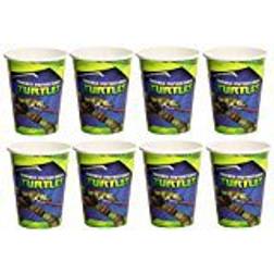 Amscan Paper Cup Teenage Mutant Ninja Turtles 266ml 8-pack