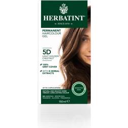 Herbatint Permanent Herbal Hair Colour 5D Light Golden Chestnut 150ml