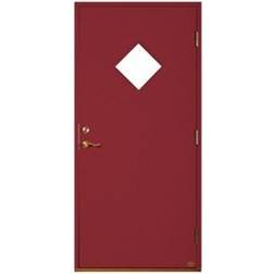 Leksandsdörren Djura Ytterdörr Klarglas S 4050-R H (100x210cm)