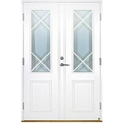 Leksandsdörren Klockaberg Ytterdörr Klarglas S 0502-Y V (130x210cm)