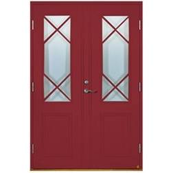 Leksandsdörren Klockaberg Ytterdörr Klarglas S 4050-R V (130x210cm)