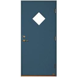Leksandsdörren Djura Ytterdörr Klarglas S 6020-B V (90x200cm)
