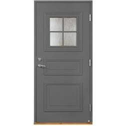 Leksandsdörren Rönnäs Ytterdörr Klarglas S 6000-N V (100x210cm)